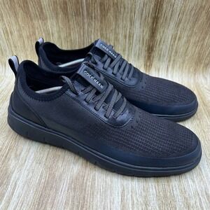 Cole Haan Generation Zerogrand Men's Size 13 Black Knit Shoes Sneakers C32416